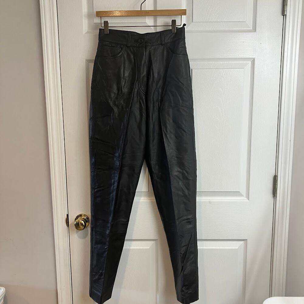 Arrow Black Straight Leg Pants